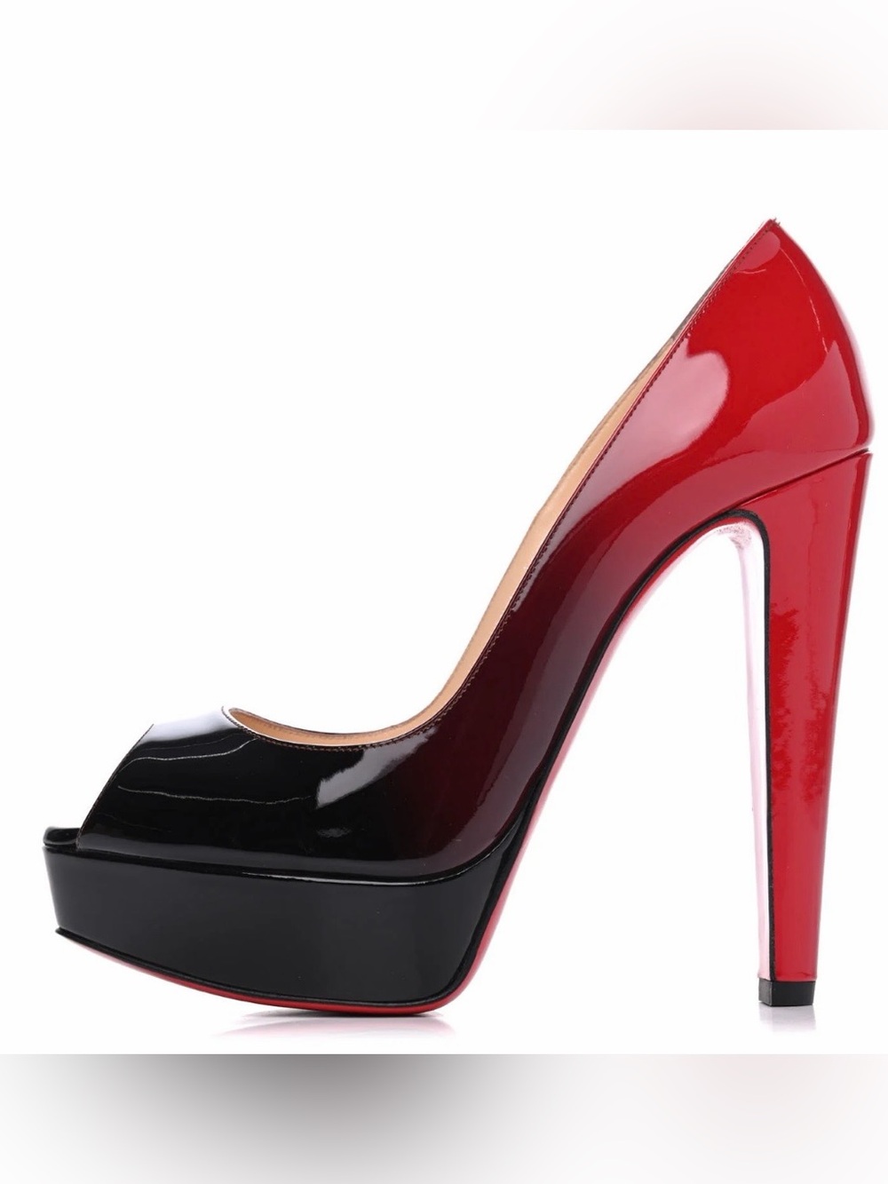 Christian Louboutin Patent Degrade Ombre
Altanana 140 heels